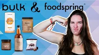 🍳 BIG HAUL ET D&Eacute;GUSTATION DE PRODUITS PROT&Eacute;IN&Eacute;S @BULK ET @foodspringFrance  !!!!