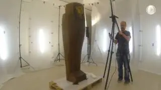 Inside Explorer - Photogrammetry scan of mummy sarcophagus