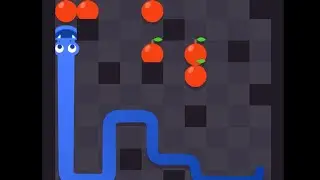 Google Snake Wall Mode - 25 apples in 14s 580ms (Dice apples / Speed Normal / Size Small)