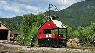 Höllentalbahnbahn ÖGLB 100 Jahr Feier Verschubfahrten in Hirschwang am 14.7.2018