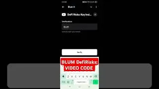 ✅Blum Video Code Today ! Blum All YouTube Video Code ! Blum All Verify Code Today