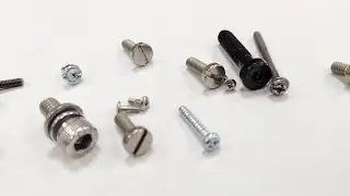 The diversity of screw slot types