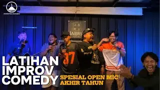Latihan Improv Comedy Standupindo Bandung - Open Mic Akhir Tahun #StandupindoBandung #ImprovComedy