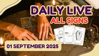 All signs (Aries-Pisces) energy check-ins | Daily live | 01 September 2025 🧿✨