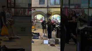 Oxford Street Performance - I Wanna Dance with Somebody (Billapink and Jordan Carvalho)