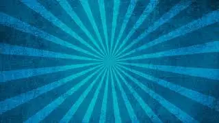 Grunge Blue Vector Sunburst  | Free Animation Loop Background