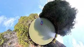 Kayaking, Phang Nga Bay, Phuket, Thailand #travel #phuket #thailand #kayaking #insta360 