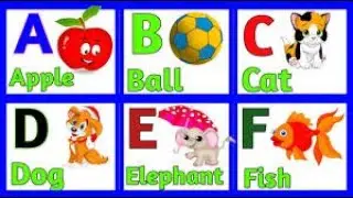Learn The ABC Phonic Song with APPLE as Your First Lesson-ABC Songs, ABCD, Nursery Rhymes, Baby Song