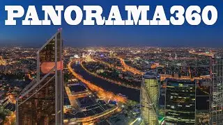 Панорама-360 - Яркие впечатления вечерней Москвы  |  Observation deck 