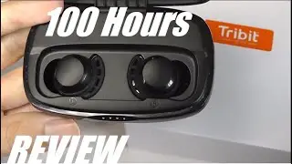 REVIEW: Tribit FlyBuds 3, 100Hr Battery Budget TWS Wireless Earbuds! (Power Bank)