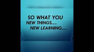 NEOPHYTE...a learning platform.... coming soon... Keep Learning keep sharing