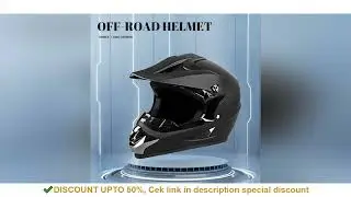 UCHOOSE Motorcycle Helmet Shark Motocross Off-Road Helm Children Moto Bike Accessories ATV Capacete