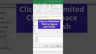 Split Name in Excel 👍 #shortvideo #viral #trending #subscribe #excel #shorts #youtubeshorts #reels