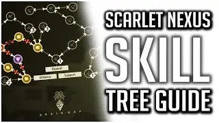 In-Depth Brain Map/Skill Tree Guide and the BEST PERKS to Unlock! | SCARLET NEXUS Tips & Tricks