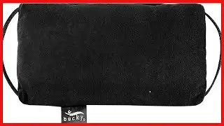 Bucky Baxter Ergonomic & Supportive Adjustable Lumbar Pillow, Black, One Size - HIP Shop