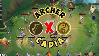 MAGIC CHESS || ARCHER x CADIA GK ADA COUNTER AUTO NO 1