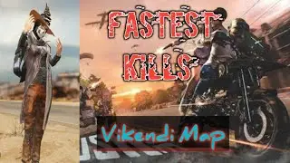Fastest kills achieved in PUBG Mobile in Vikendi Map in just one minute in a  close fight