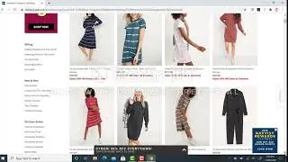 Accessing Old Navy online  EDIT video