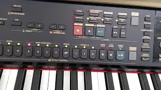 Yamaha Clavinova CVP-301 digital piano / arranger with long double stool. stock number 22192