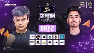 Bingo! Nachos x IGL Free Fire Max GAMEON CUP |Watch Party Day 2| Ft. TSG Army, TWOB, Hind, HH,&nbsp;Aura