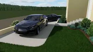 San Diego Outdoor Driveway Draft Design B - Design by Steve Carroll