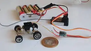 Micro carro RC - micro Esc 1a 5v