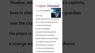 Hero Shadow story : what does he do? #sonic #shadow #shorts #edit #ai