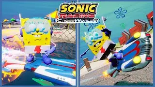🪽 Кто быстрее, Соник или БЫСТРЕЕ? Sonic Racing: CrossWorlds 4K
