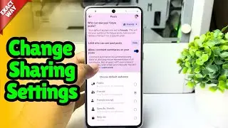 How do i change my sharing settings on facebook (2026)