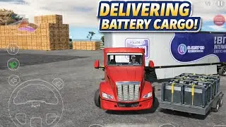 Truck Simulator Drive USA: EVO &ndash; Battery Cargo Delivery | Android IOS Gameplay