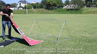 A-frame Banner set up video