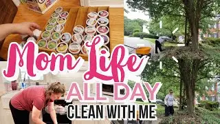 MOM LIFE CLEAN WITH ME 2021 | ALL DAY SPEED CLEANING MOTIVATION