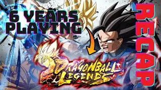 (Dragonball Legends) My Recap Video of 6 years playing this game #dragonball #fyp #youtube #video