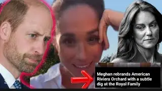Meghan American Riviera Orchard with a subtle dig@ Royal Family?/Daily Mail'As Ever'Meghan REACTION