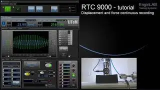 Test controller RTC 9000 Continuous recording tutorial