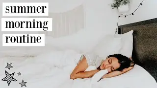 summer college morning routine