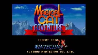 Magical Cat Adventure Arcade Version Intro  - 1993 - Retro Gaming