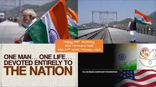 US Indian Community Foundation Celebrated - 75th Birthday Celebration of Modi