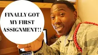 FINALLY GOT MY FIRST ASSIGNMENT #AIRFORCE #MILITARY