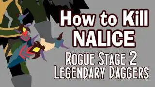 ▐► [HD] How to Kill Nalice Guide - Rogue Legendary Daggers Stage 2 - Blood of the Betrayer Quest