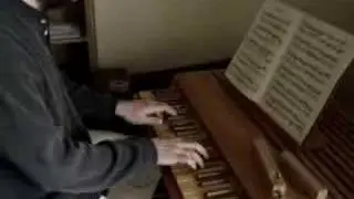 Bach Prelude #2 in C minor from WTCII on a positiv organ