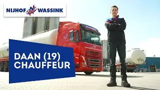 19 JAAR en al CHAUFFEUR? Daan doet het! | Nijhof-Wassink |