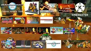 Mario Kart Wii - Bowser's Castle Mashup