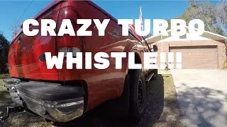 *LOUD Turbo Whistle* 6.0 Powerstroke Straight Pipe Exhaust