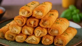 Crispy Turkish B&ouml;rek | Perfect for Ramadan Iftar | Easy & Authentic Turkish Food Recipe