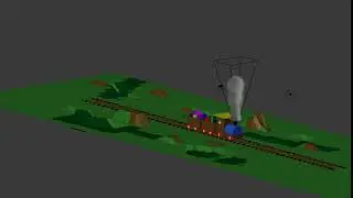 Toy Train Animation