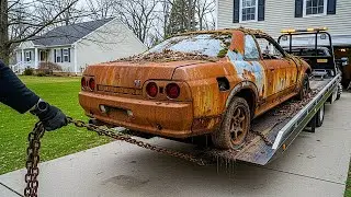 POV ASMR Car Restoration | Nissan Skyline GT-R (R34) | Full restoration