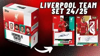 Открываем *НОВЫЙ* состав команды Topps Liverpool на сезон 2024-25 | 24/25