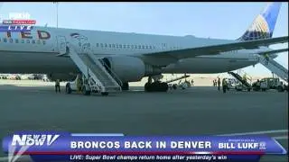Denver Broncos Return to Colorado After Super Bowl 50 Win