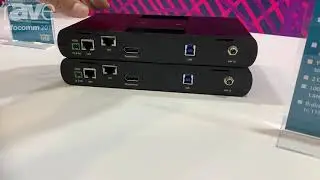 InfoComm 2019: ICRON Maverick Shows 63104 DisplayPort and USB 3 Extender for 4K@60Hz 4:4:4 to 100m